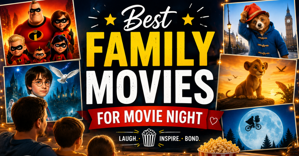 Best Family Movies For Movie Night: Top Picks