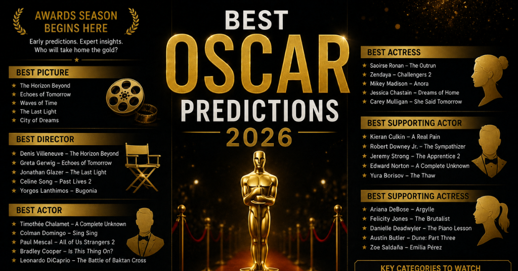 Best Oscar Predictions 2026: Early Winners