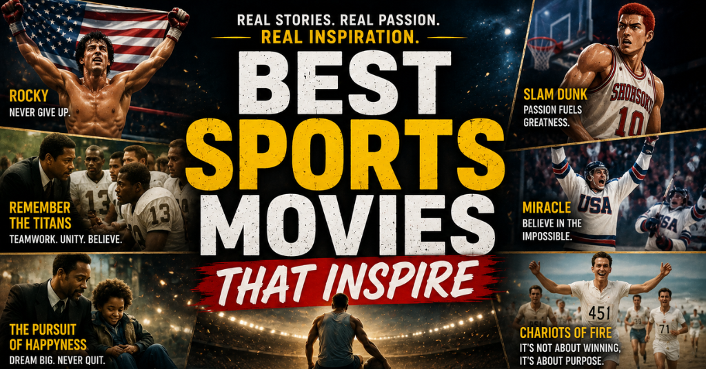 Best Sports Movies That Inspire: Motivational Films You Must Watch