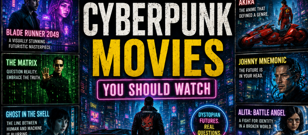 Cyberpunk Movies You Should Watch: Best Futuristic Films for Sci-Fi Fans