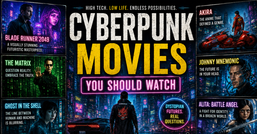 Cyberpunk Movies You Should Watch: Best Futuristic Films for Sci-Fi Fans