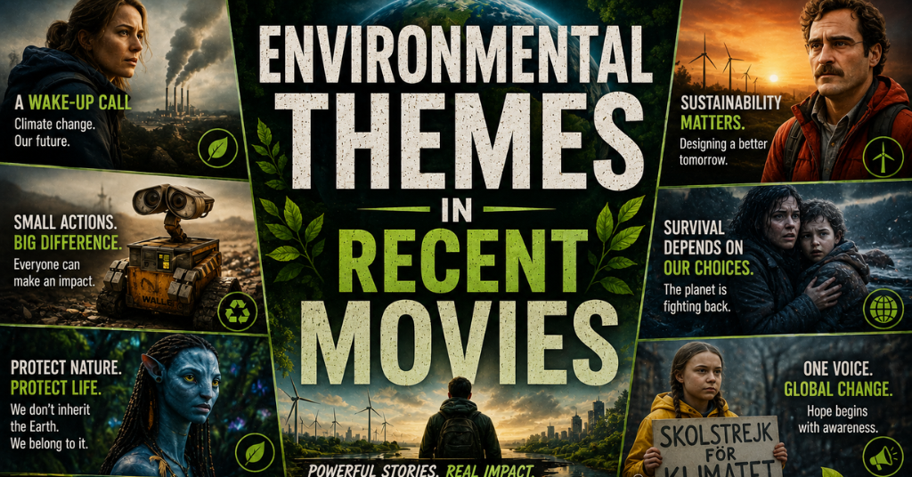 Environmental Themes In Recent Movies: Cinema Inspire People About Nature