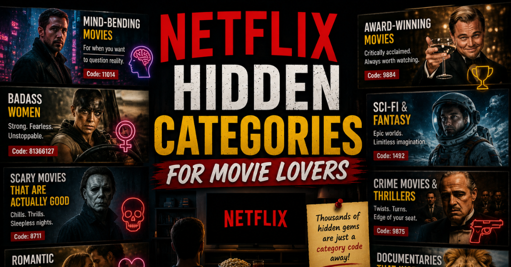 Netflix Hidden Categories For Movie Lovers: Unlock Secret Movie Collections