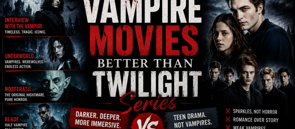 Vampire Movies Better Than Twilight Series: 15 Amazing Picks