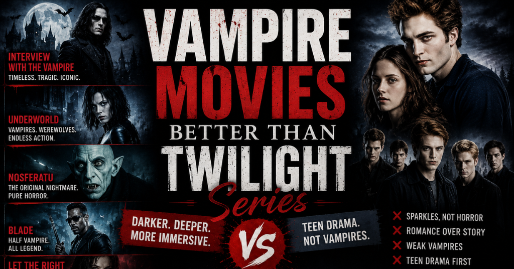 Vampire Movies Better Than Twilight Series: 15 Amazing Picks