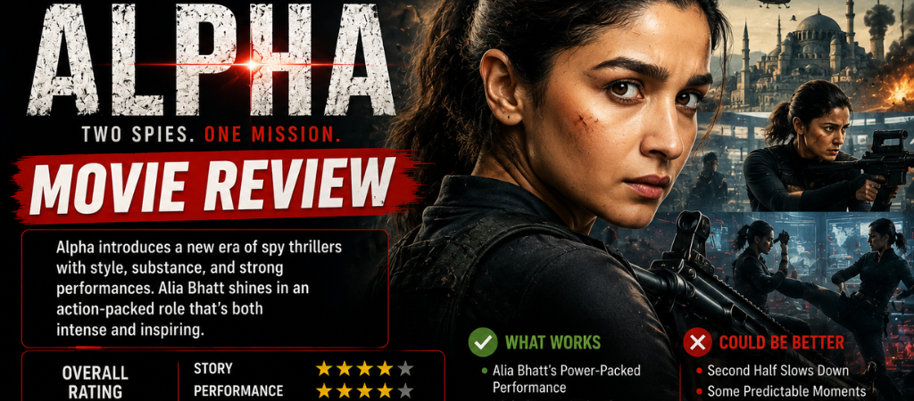 Alpha Movie Review: An Action-Packed Spy Thriller
