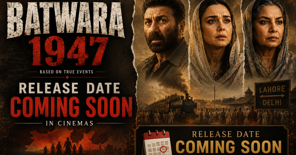 Batwara 1947 Release Date, Cast, Story, Trailer and Latest Updates