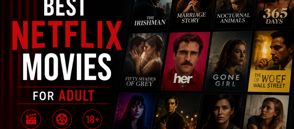 20 Must-Watch: Best Netflix Movies for Adult