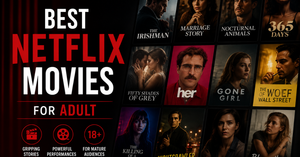 20 Must-Watch: Best Netflix Movies for Adult