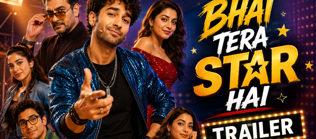 Bhai Tera Star Hai Trailer: A Fun Ride Full of Comedy