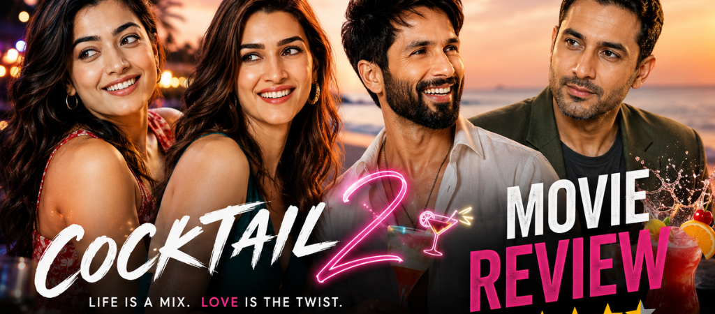 Cocktail 2 Movie Review: A Stylish Romantic Comedy
