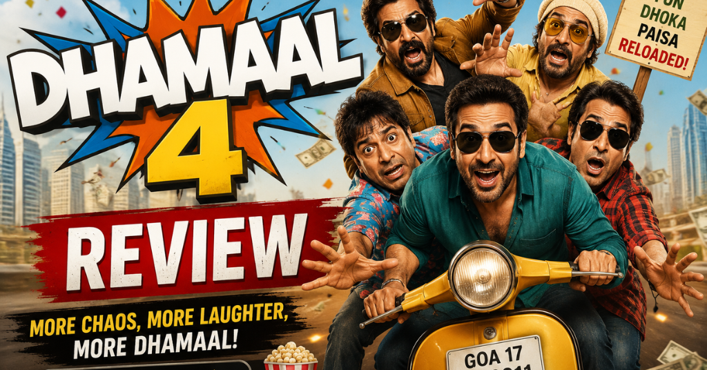 Dhamaal 4 Review: A Fun Family Comedy