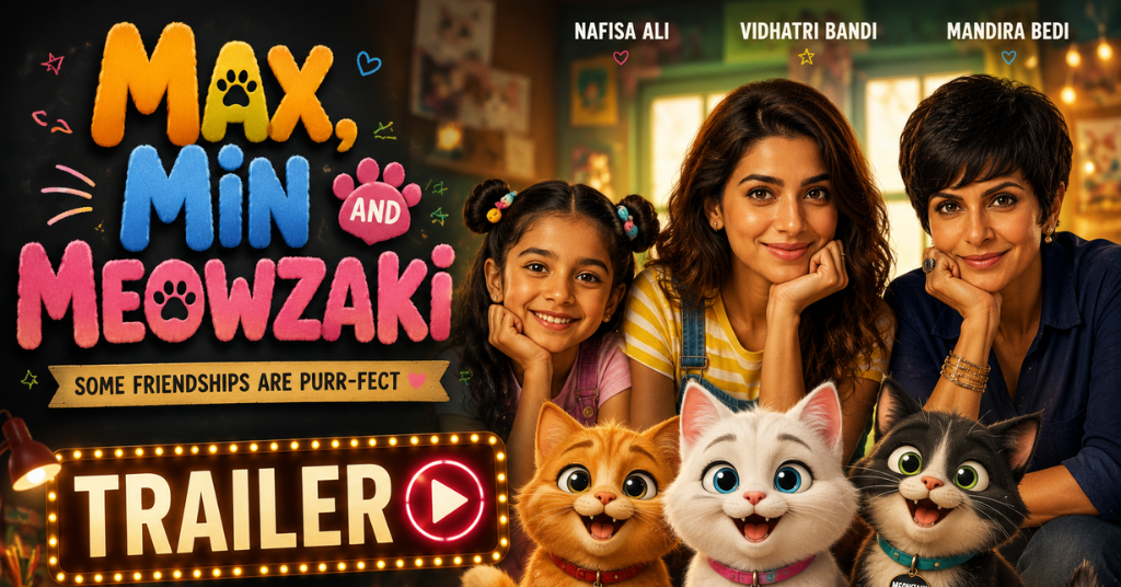 Max, Min and Meowzaki Trailer: A Heartfelt Story and Unexpected Companionship