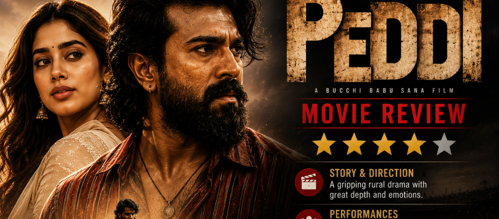 Peddi Movie Review: Ram Charan Delivers a Powerful Performance