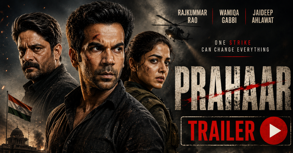 Prahaar Trailer: Rajkummar Rao Leads the Powerful Story of Ujjwal Nikam