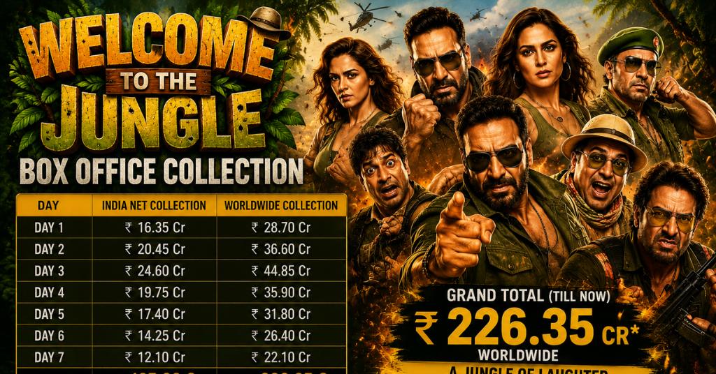 Welcome To The Jungle Box Office Collection: Day Wise Report