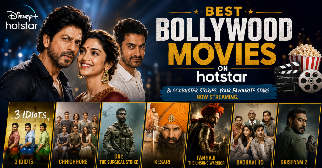 Best Bollywood Movie on Hotstar: Top Hindi Movies to Watch