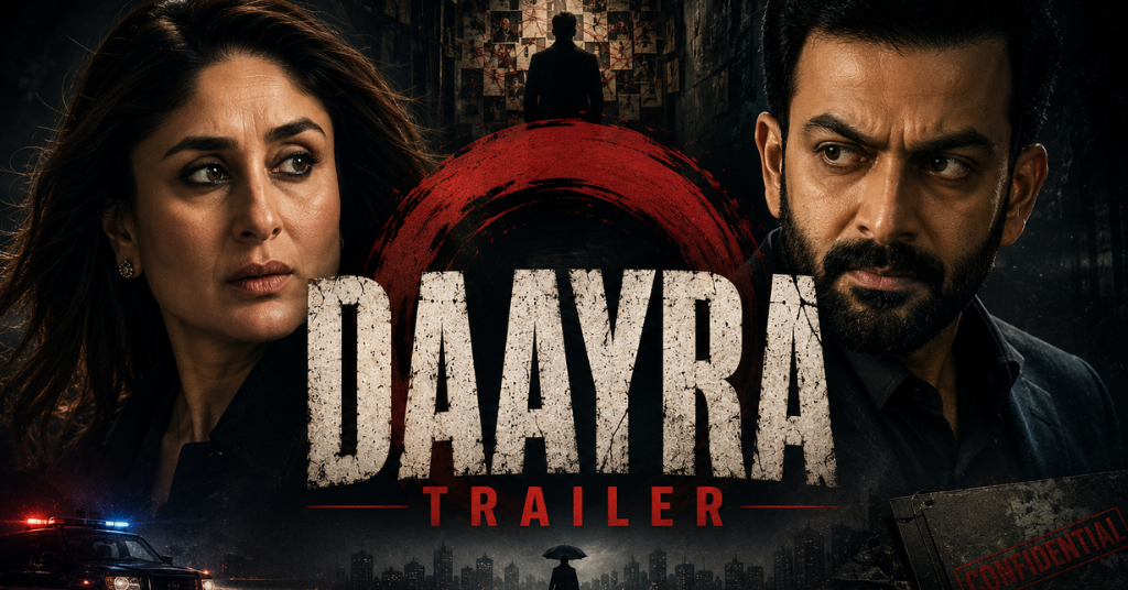 Daayra Trailer: Kareena Kapoor & Prithviraj Sukumaran’s Crime Thriller