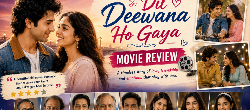 Dil Deewana Ho Gaya Movie Review (2026): A Romantic Drama