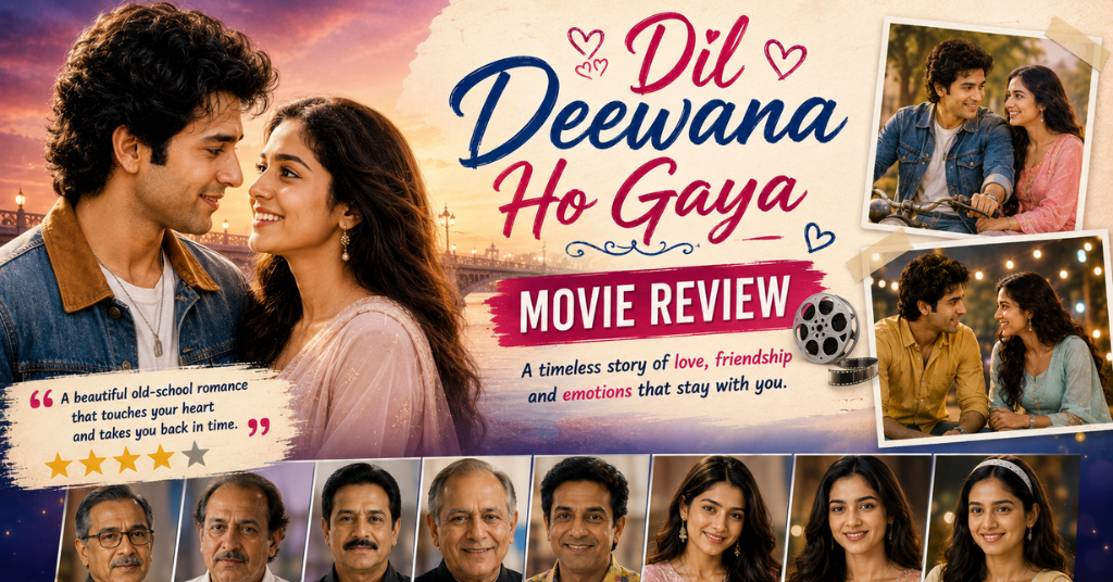 Dil Deewana Ho Gaya Movie Review (2026): A Romantic Drama