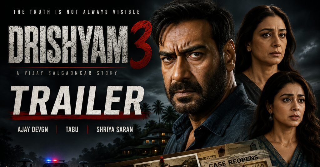 Drishyam 3 Trailer: Cast, Story, Updates & What to Expect
