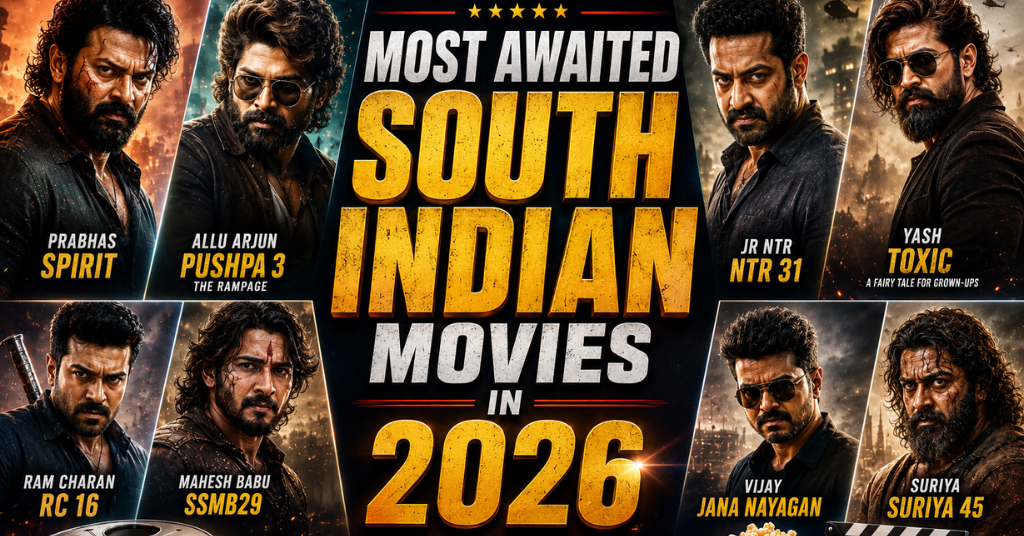 Most Awaited South Indian Movies in 2026: Release Dates, Cast & More