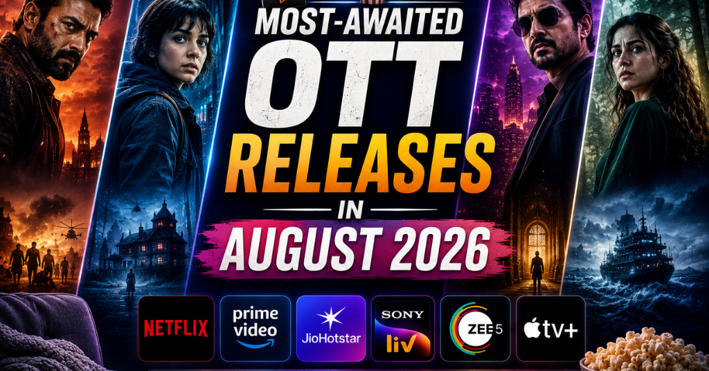 Most-Awaited OTT Releases in August 2026: Movies and Web Series to Watch