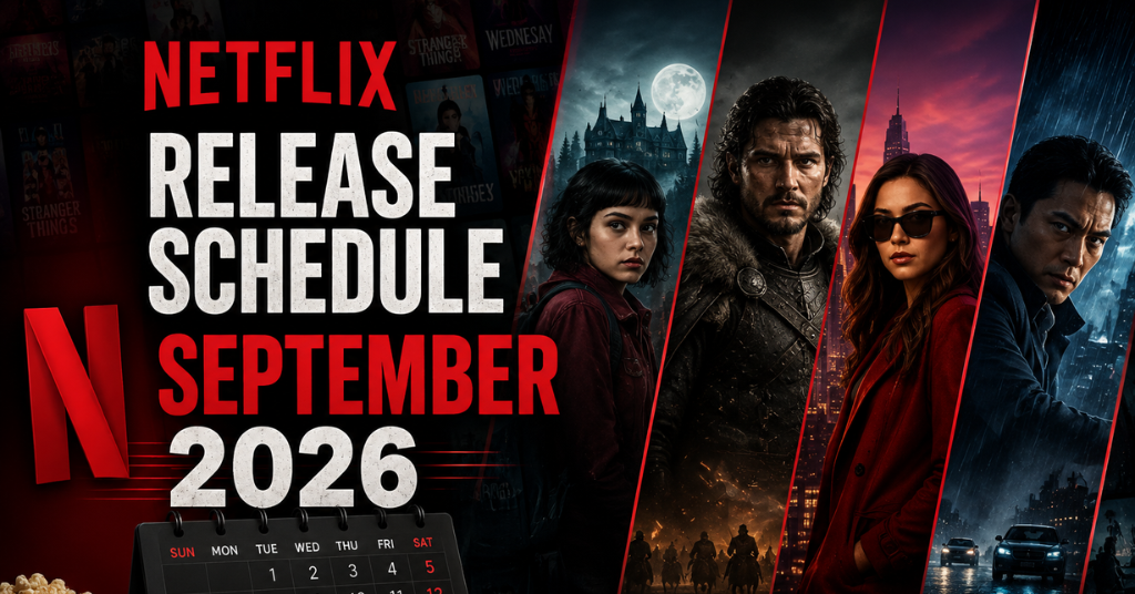 Netflix Release Schedule September 2026: Complete List