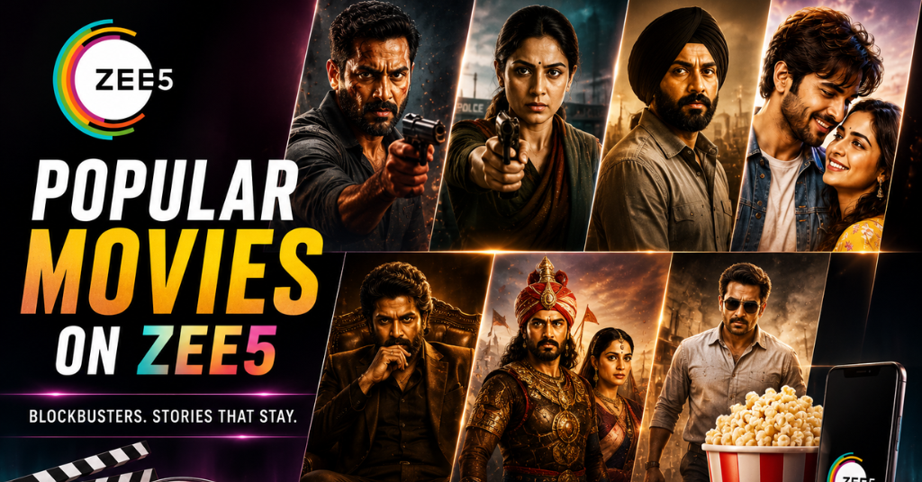Popular Movies on ZEE5: Best Movies to Watch in 2026