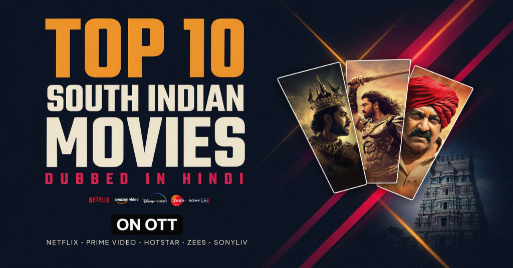 Top 10 South Indian Movies Dubbed in Hindi on OTT
