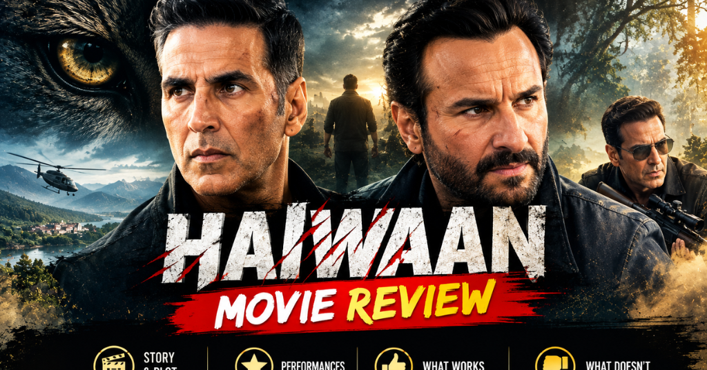Haiwaan Movie Review: Akshay Kumar and Saif Ali Khan’s Thriller