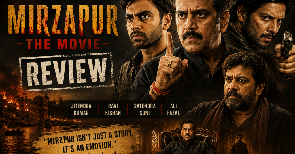 Mirzapur: The Movie Review – Story, Cast, Performances and Rating
