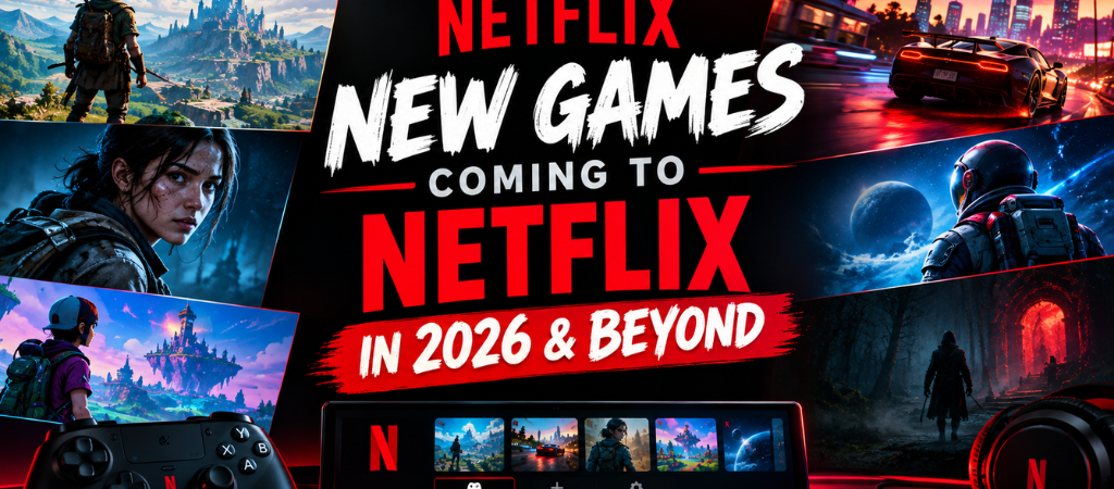 New Games Coming to Netflix in 2026 & Beyond