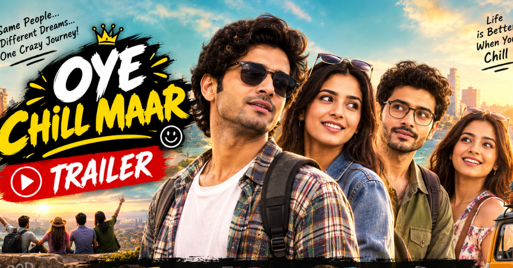 Oye Chill Maar Trailer: Official Trailer, Cast, Story & Release Date
