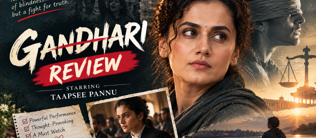 Gandhari Review: Taapsee Pannu Leads an Uneven Thriller