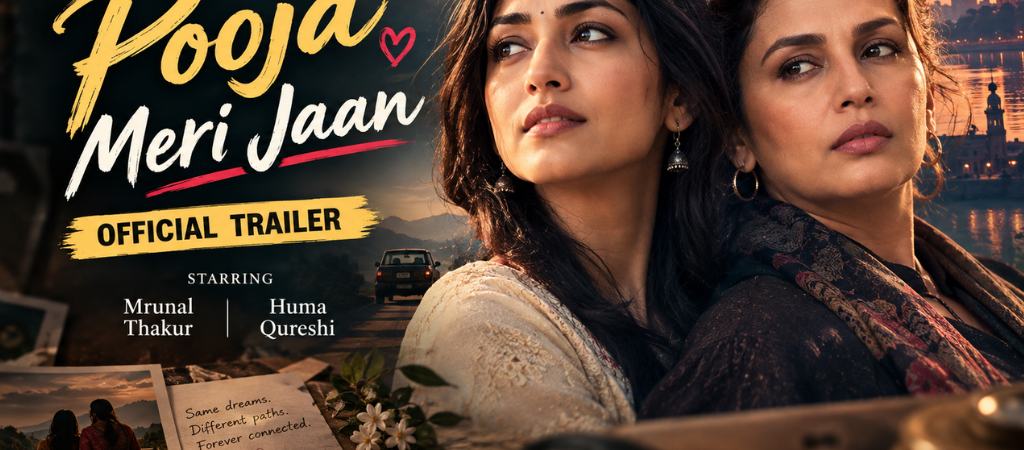 Pooja Meri Jaan Trailer: Mrunal and Huma Lead a Gripping Drama